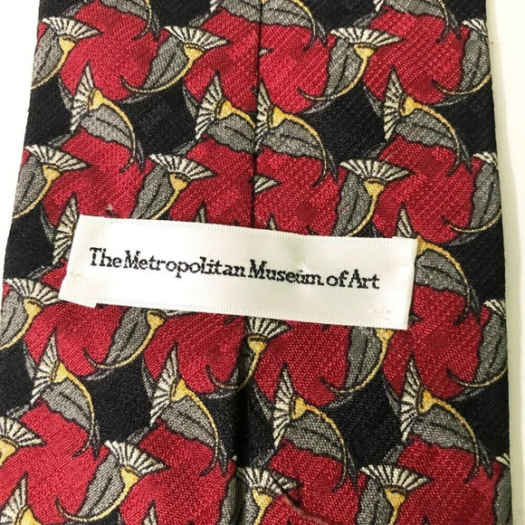 Metropolitan Museum of  Art Mens Tie Silk - Picture 6 of 10